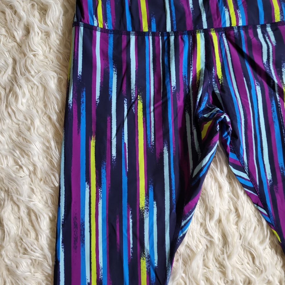 Brooks Women's Ghost Tights Navy Lightray Leggings Size L - Picture 4 of 15